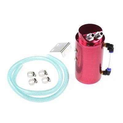 Oljecatchtank 0,75l Röd - Rund