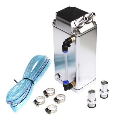 Oljecatchtank 0,75l Silver