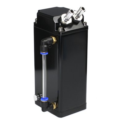 Oljecatchtank 0,75l Svart
