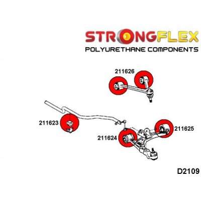 Toyota Supra MKIV - Bakre nedre bärarmsbussning framvagn (211625)