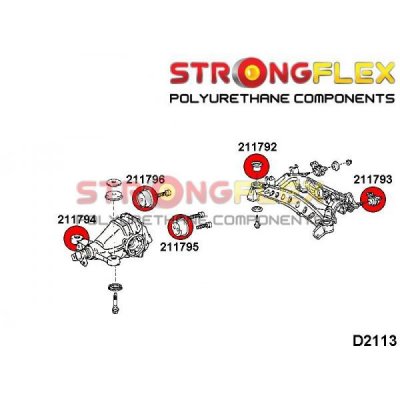 BMW Z3 - Bakre bärarmsbussning framvagn (031195)
