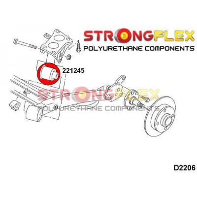 Vw Golf 4 - Bussning bakvagn (221245)