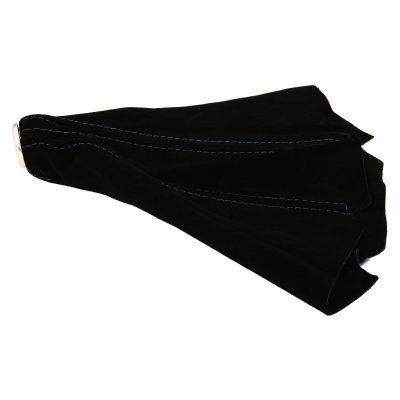 Damask växelspak (blå stygn)