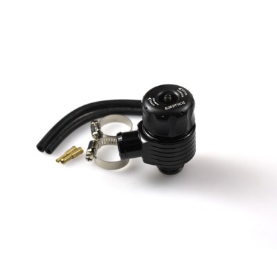 Dumpventil Återcirkulerande (25mm slanganslutning) Black