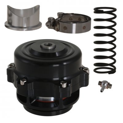 Dumpventil Q Style V1 50mm öppen - svart