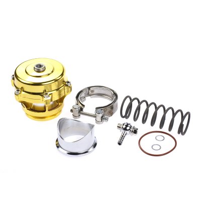 Dumpventil Q Style 50mm öppen - guld