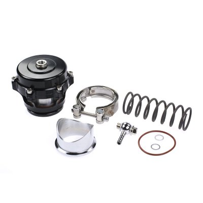 Dumpventil Q Style 50mm öppen - svart