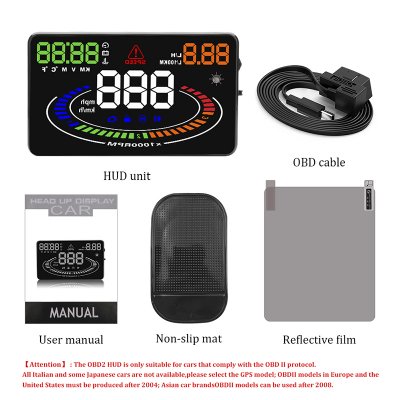 Wind Head up E300 OBD2