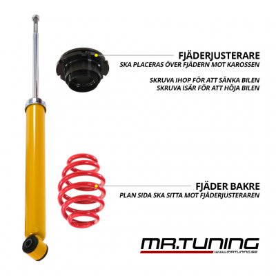 Coilovers SR BMW 3-Serie E46 (1998-2005)