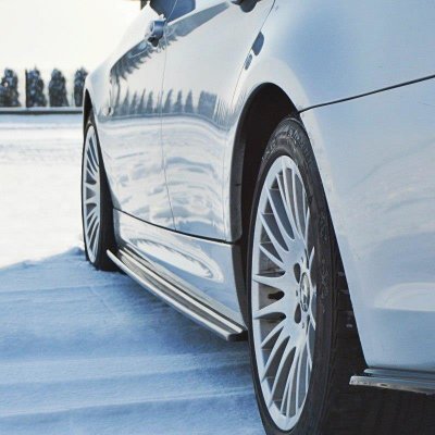 Sidokjolar diffusor BMW E91 M-paket (2005-2012)