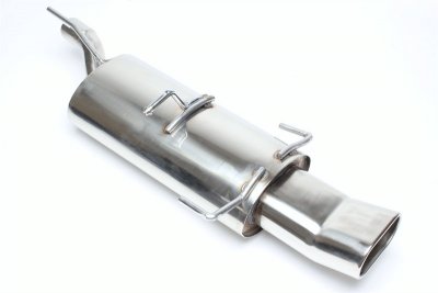 Rostfri Sportljuddämpare (70x140mm DTM) Opel Kadett E (CC) (1984-1993) - TA-Technix