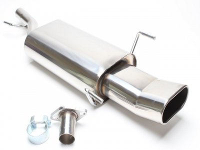 Rostfri Sportljuddämpare (70x140mm DTM) Opel Astra G-CC (1998-2004) - TA-Technix