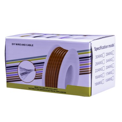 Bilel Startkit Silikonkabel 16AWG - 5 Färger/20m