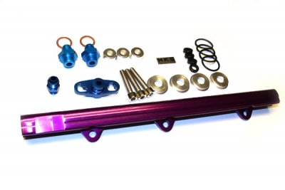 Fuelrail Kit HKS style Mitsubishi Evo 1-3