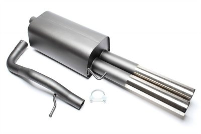 Sportljuddämpare (2x76mm) Audi A4 (B5) (1994-2001) - TA-Technix