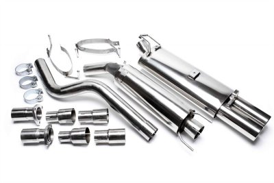 Sportavgassystem 2x76mm rundade slutrör - Opel Astra F
(1991-1998)