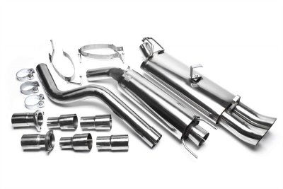 Sportavgassystem 2x76mm DTM raka slutrör - Opel Astra F
(1991-1998)