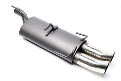 Sportljuddämpare (2x76mm DTM) Opel Kadett E (1992-1998) - TA-Technix