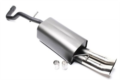 Sportljuddämpare (2x76mm DTM) VW New Beetle - TA-Technix