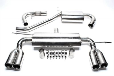 Sportavgassystem Duplex 2x76mm GTI rundade slutrör - Audi A3 1,4 / 1,6 / 1,8 / 2,0 / 1,9 TDI / 2,0 TDI
(8P) (2003-2013)