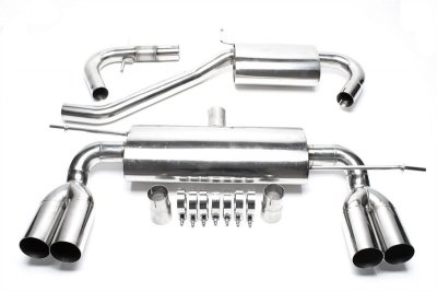 Sportavgassystem Duplex 2x76mm GTI raka slutrör - Audi A3 1,4 / 1,6 / 1,8 / 2,0 / 1,9 TDI / 2,0 TDI
(8P) (2003-2013)