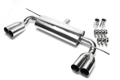 Rostfri Sportljuddämpare (4x76mm) - VW Golf 5 - 1.6 / 2.0 / 1.9 TDI / 2.0 TDI (2003-2008)