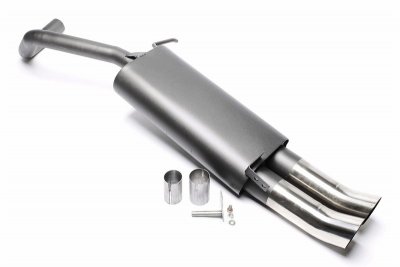 Sportljuddämpare (2x76mm DTM) Skoda Fabia (1999-2007) - TA-Technix