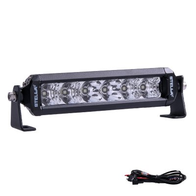 LED-ramp 6" Combo Single Row E9-märkt med Kabel