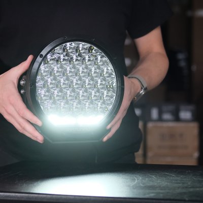 Extraljuspaket DRL 9" 594W V2 (3x LED 9" extraljus + hållare + reläsats)