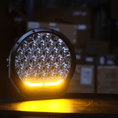 Extraljuspaket DRL 9" 594W V2 (3x LED 9" extraljus + hållare + reläsats)