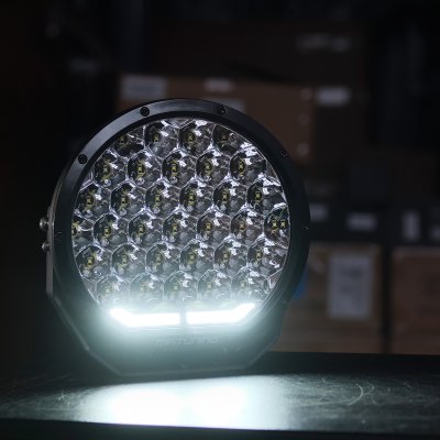 Extraljuspaket DRL 9" 594W V2 (3x LED 9" extraljus + hållare + reläsats)