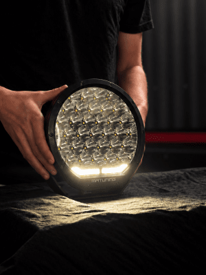 Extraljuspaket DRL 9" 594W V2 (3x LED 9" extraljus + hållare + reläsats)