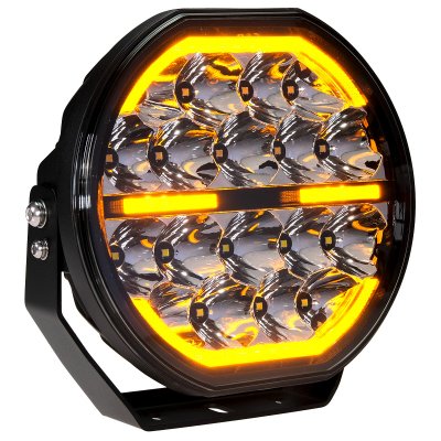 Extraljuspaket Mr Tuning Nova 320W (2x LED 9" Extraljus + hållare + reläsats)