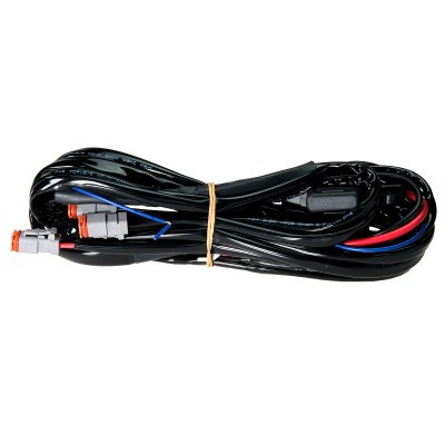 Reläkabelsats heavy duty 12V 3xDT-kontakt (för 3st extraljus)