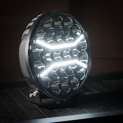 Extraljuspaket Mr Tuning Vibe 504W (3x LED 9" Extraljus + hållare + reläsats)