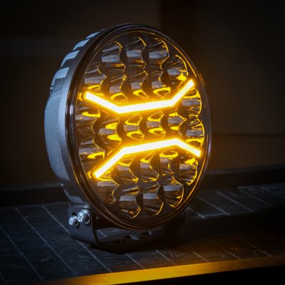 Extraljuspaket Mr Tuning Vibe 504W (3x LED 9" Extraljus + hållare + reläsats)