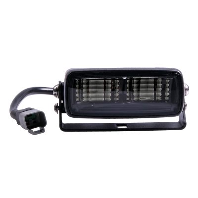 LED Arbetslampa 60W Flood 8000lm Kompakt med Mörkt Glas