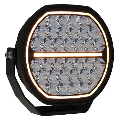 Extraljuspaket Mr Tuning Glow 510W (3x LED 9" Extraljus + hållare + reläsats)