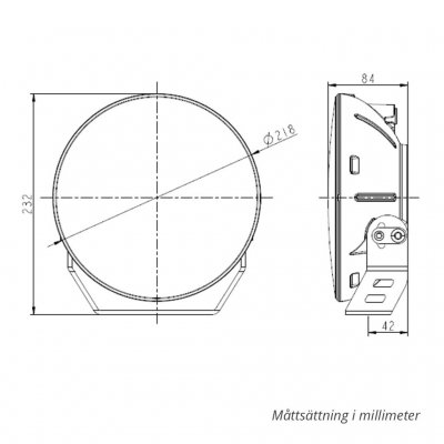 Extraljuspaket 240W LED Black Edition 9" (med vit / orange positionsljus) (2x LED 9" 120W Extraljus + Hållare + Reläsats)