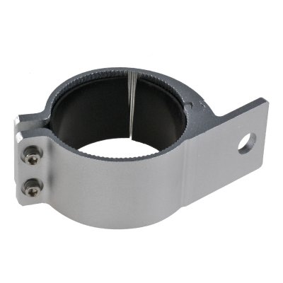 Extraljusfäste Klämma Rördiameter 76-81mm (3") Silver