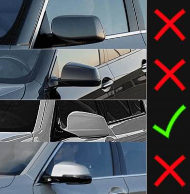 Spegelkåpor BMW 5-serie F10 (2014-2017)