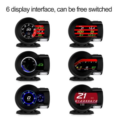 Wind F8 62mm mätare OBD2