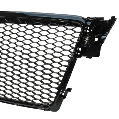 Honeycomb Sportgrill RS Piano Black Audi A4 B8 (2007-2012)