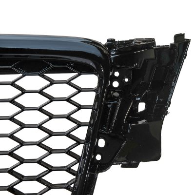 Honeycomb Sportgrill RS Piano Black Audi A4 B8 (2007-2012)
