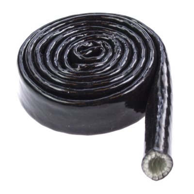 Kabel/slang värmeskydd vadderad Svart