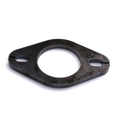 Avgasfläns 61mm - Svartstål