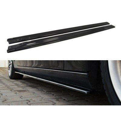 Sidokjolar diffusor blanksvarta A4 B8 & B8.5 (facelift) ink S-line