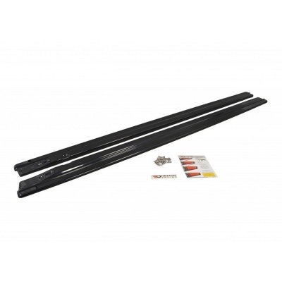 Sidokjolar diffusor blanksvarta A4 B8 & B8.5 (facelift) ink S-line