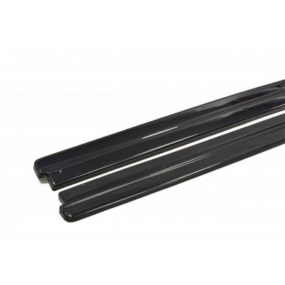 Sidokjolar diffusor blanksvarta A4 B8 & B8.5 (facelift) ink S-line