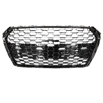 Honeycomb Sportgrill RS Piano Black Audi A4 B9 (2016-2019)